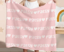 Load image into Gallery viewer, Custom Name Blanket