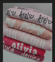 Load image into Gallery viewer, Custom Name Blanket