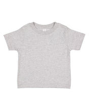 Load image into Gallery viewer, Rabbit Skins Toddler Fine Jersey T-Shirt # 3321 Heather / Granite
