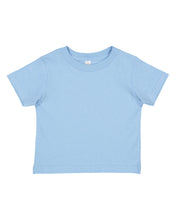 Load image into Gallery viewer, Rabbit Skins Toddler Fine Jersey T-Shirt # 3321 Light Blue / Royal