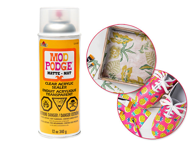 Mod Podge 12oz Acrylic Spray Sealer – Ontario Wholesale