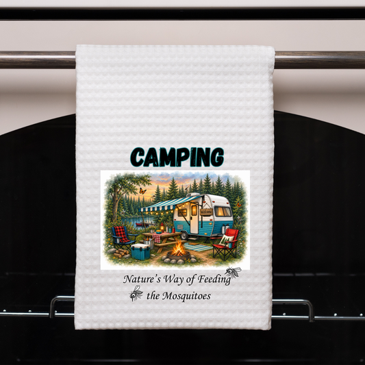 Camping - Natures Way of Feeding Mosquitos