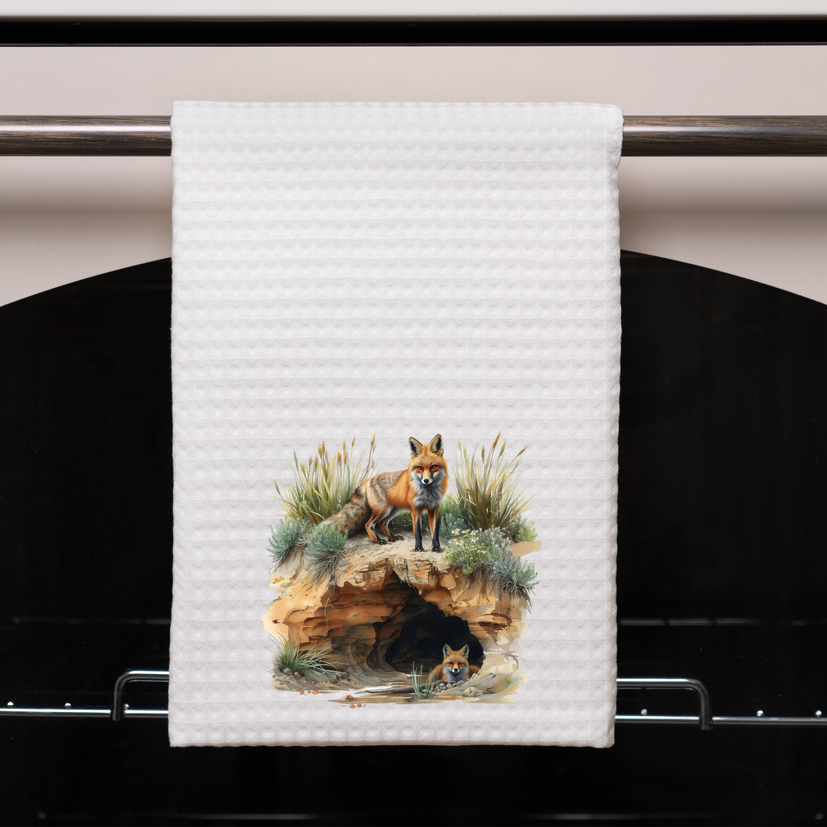 Fox in Den