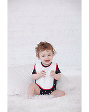 Load image into Gallery viewer, 1003 Rabbit Skins Infant Contrast Trim Terry Bib
