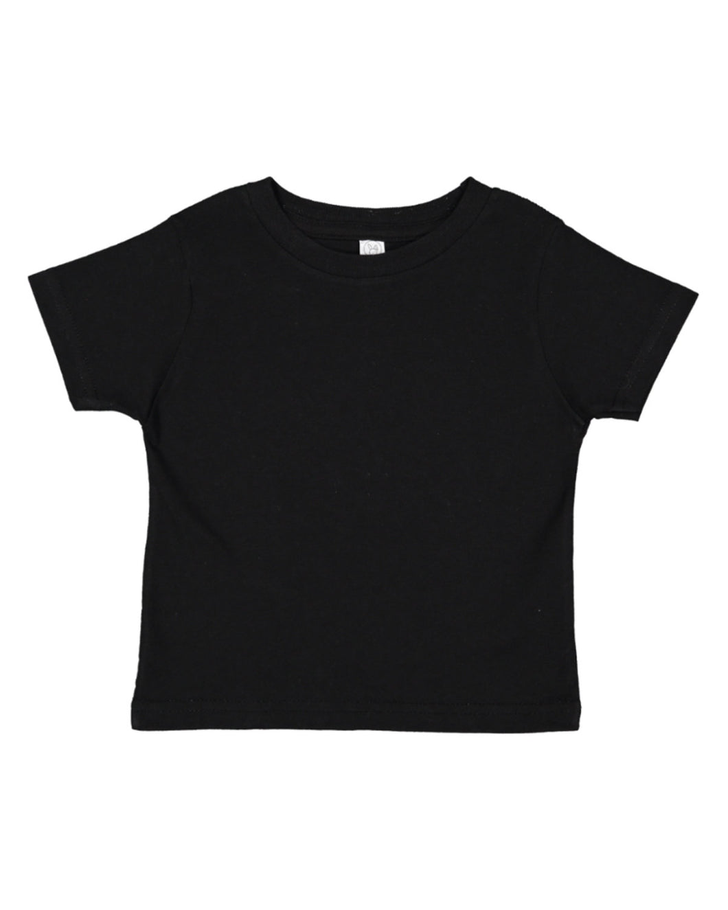 Rabbit Skins Toddler Fine Jersey T-Shirt # 3321 Black