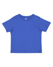 Load image into Gallery viewer, Rabbit Skins Toddler Fine Jersey T-Shirt # 3321 Light Blue / Royal
