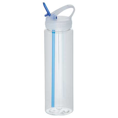 Marley 32oz Sports Bottle - with Blue straw